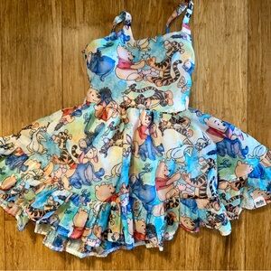 Mella Stitched Winnie the Pooh Dress
